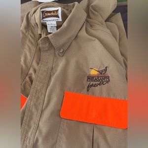 Men's Gamehide Upland Shooting Long Sleeve Button Up Shirt 4X Great Condition